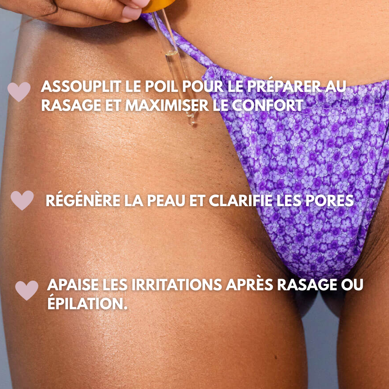 Huile Pré-Rasage assouplissante de poils