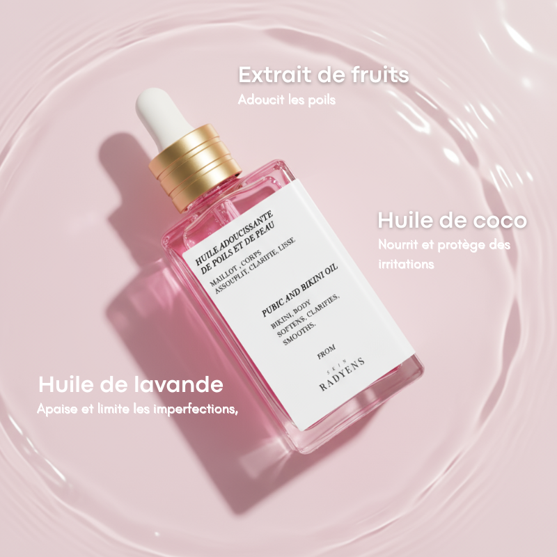 Huile Pré-Rasage assouplissante de poils