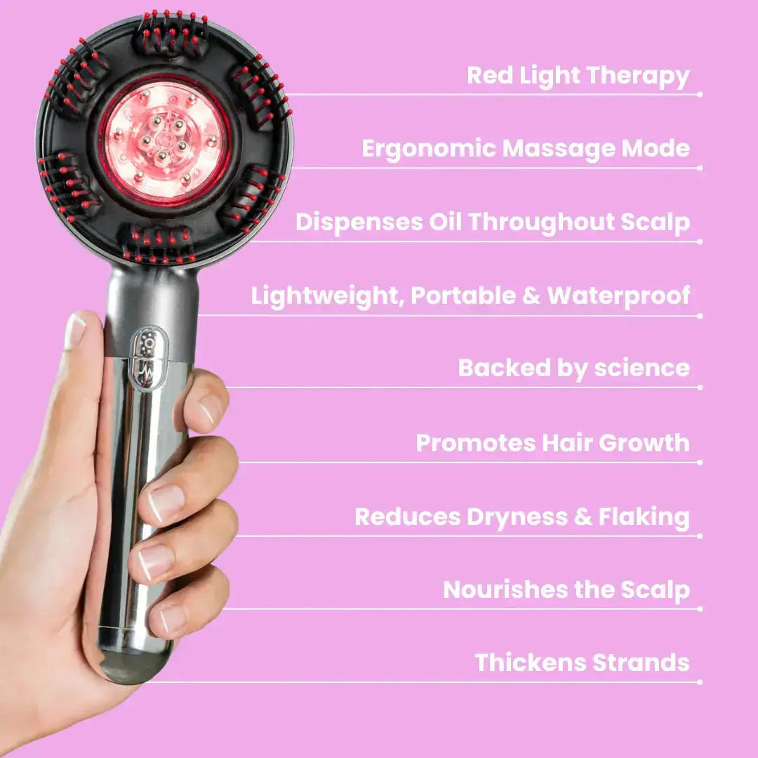 RADYENS 3-en-1 Scalp & Hair Growth Therapy Brush